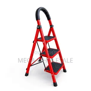 2,3,4 5 Step Folding Ladder Safe Climbing for High Reach