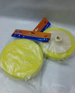 Plastic Backing Pad With Foam Polishing Bonnet