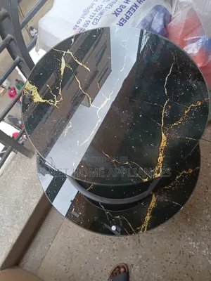 Nested Glass Top Table