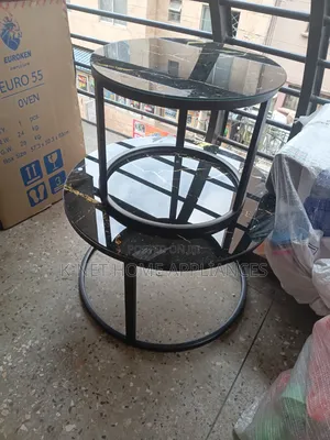 Nested Glass Top Table