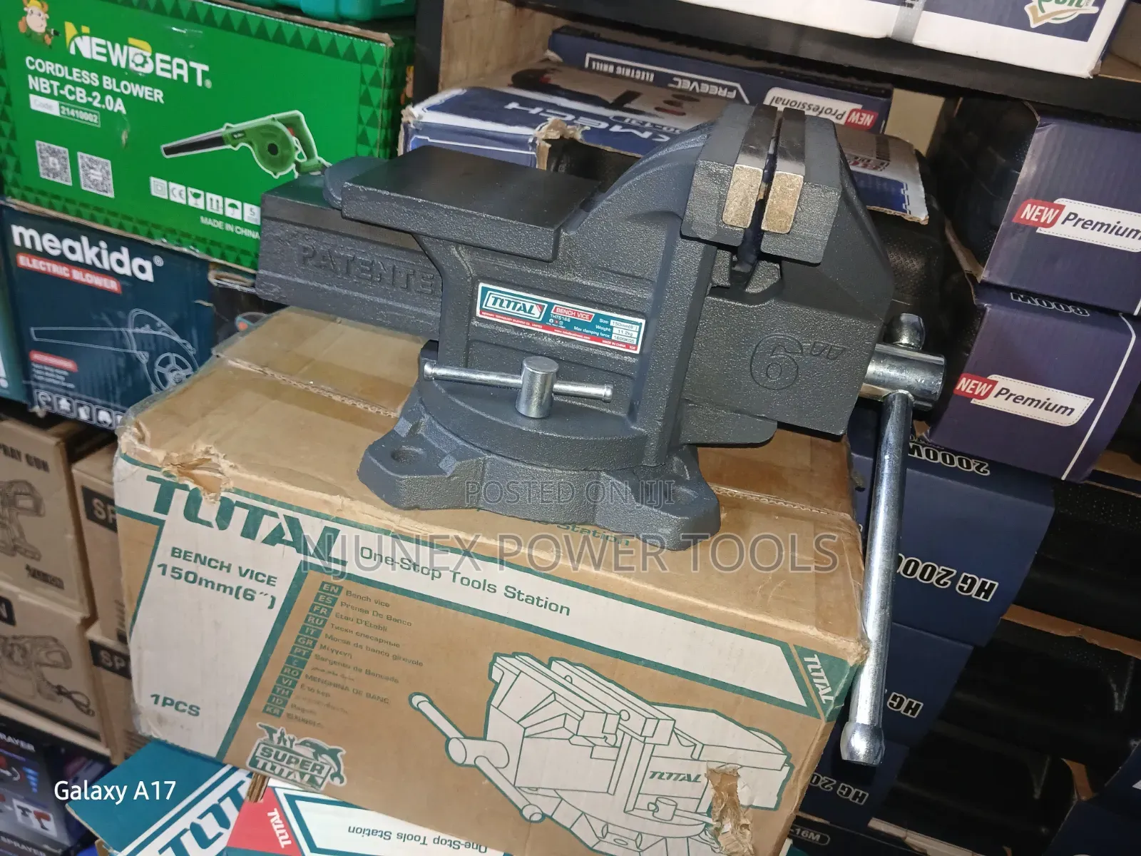 TOTAL 6" Bench Vice (Model THT6166)