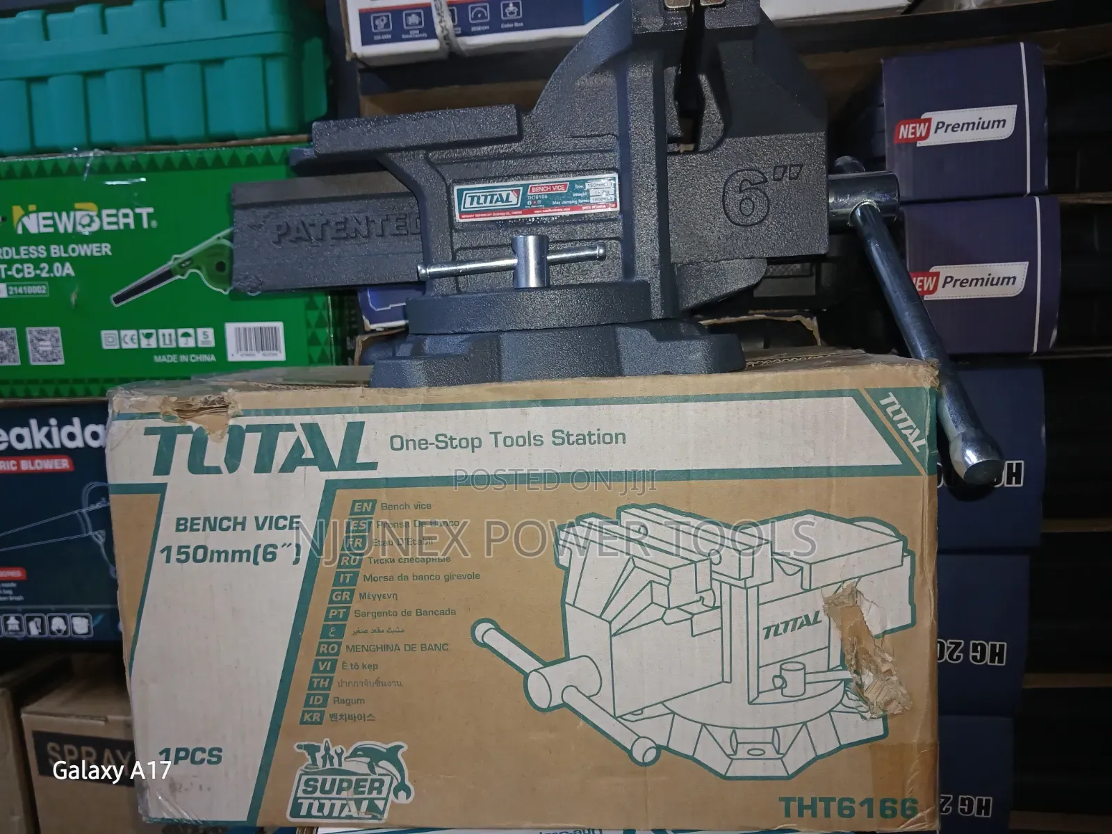 TOTAL 6" Bench Vice (Model THT6166)