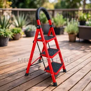 2,3,4 5 Step Folding Ladder Cleaning Tasks for Vertical Storage