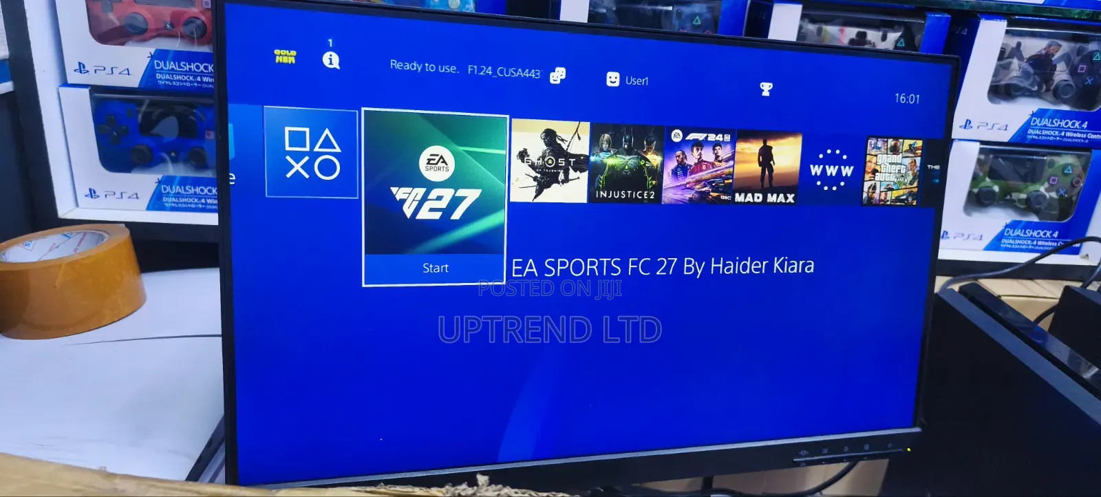 Playstation 4 Chipping With Fc27 and Other Latest Games Available