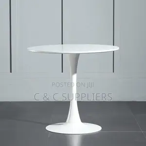 Round Marble Outdoor Dining Table