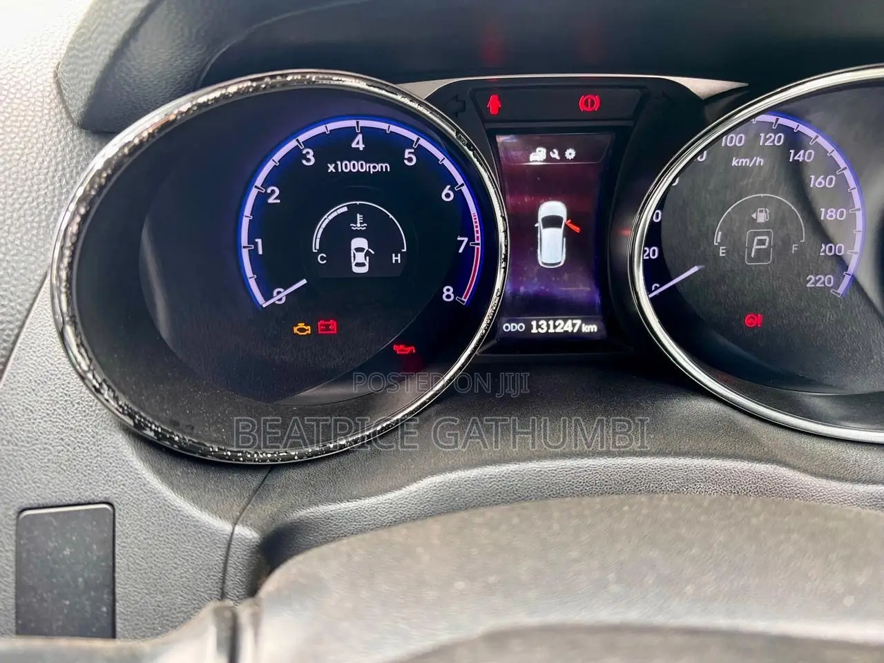Hyundai Ix35 2014 Blue