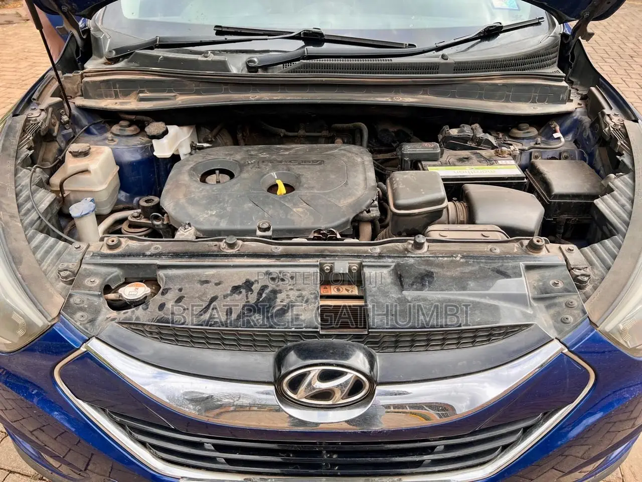 Hyundai Ix35 2014 Blue