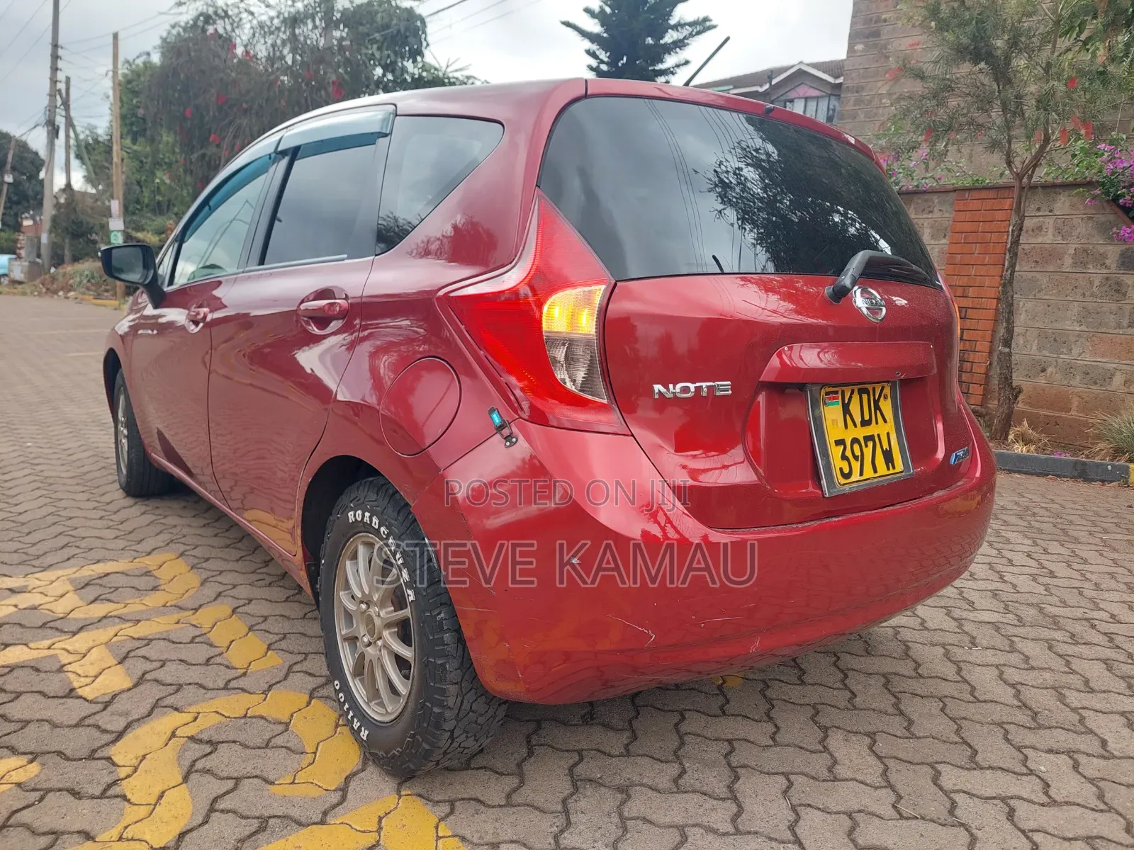 Nissan Note 2014 Red