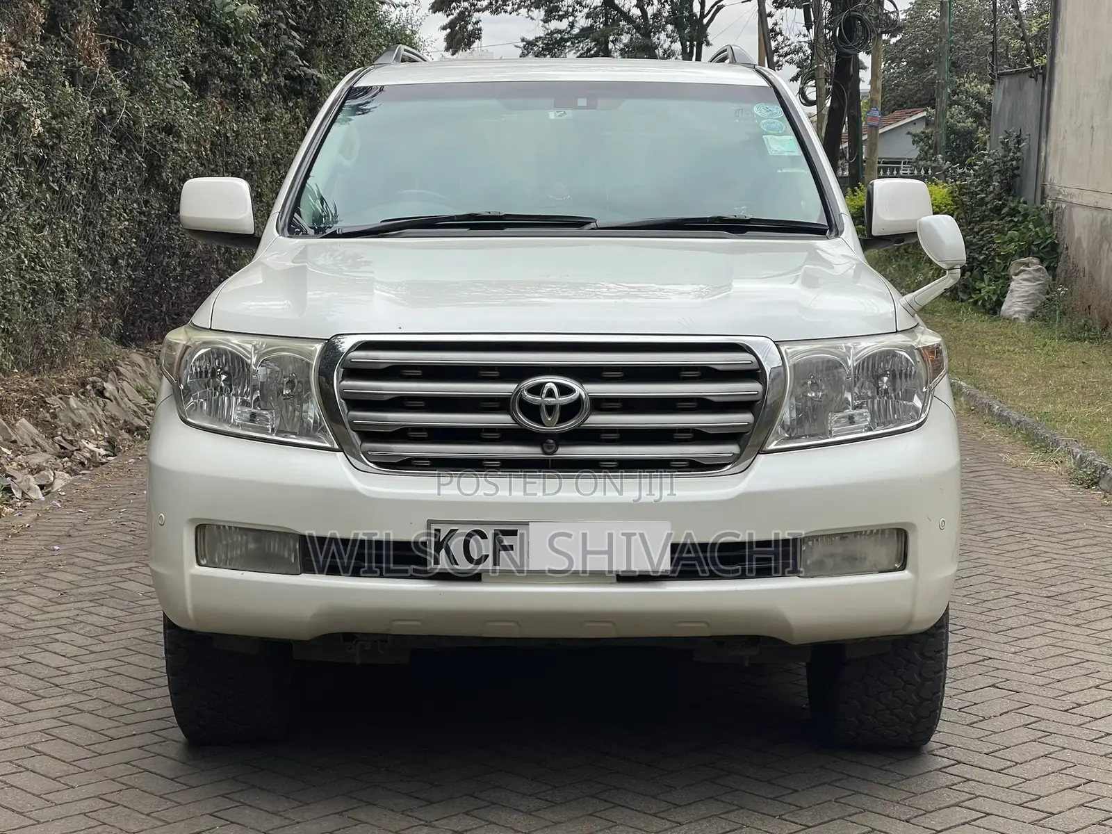 Toyota Land Cruiser 2008 White