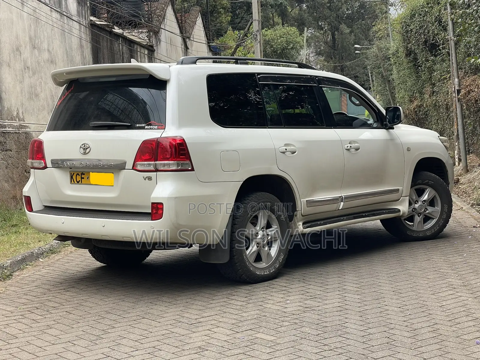 Toyota Land Cruiser 2008 White