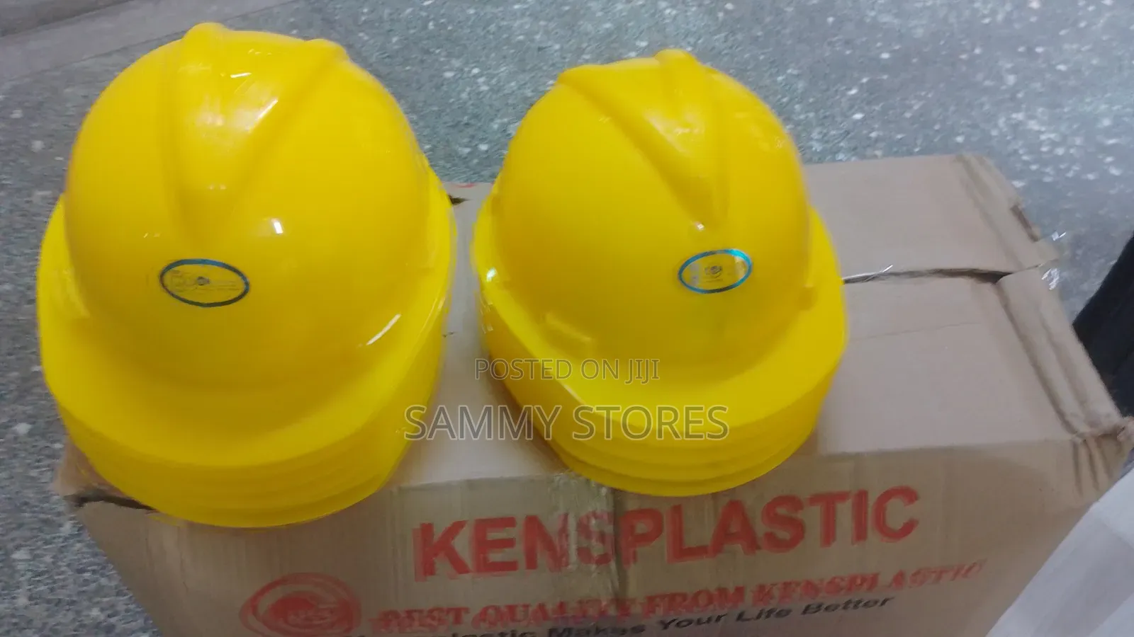 Durable Yellow Hard Hat for Worksites