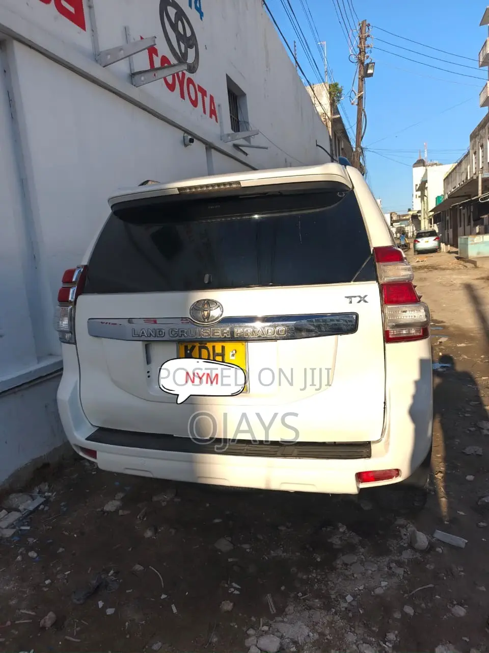 Toyota Land Cruiser Prado 2014 White