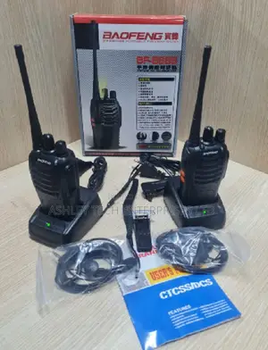 Baofeng BF-888S Rechargeable Walkie Talkies – 2 Pieces
