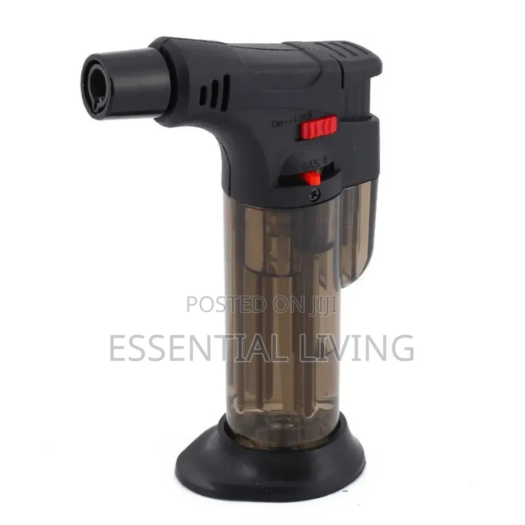 Torch Lighter Portable Refillable Butane Jet for Camping Kitchen