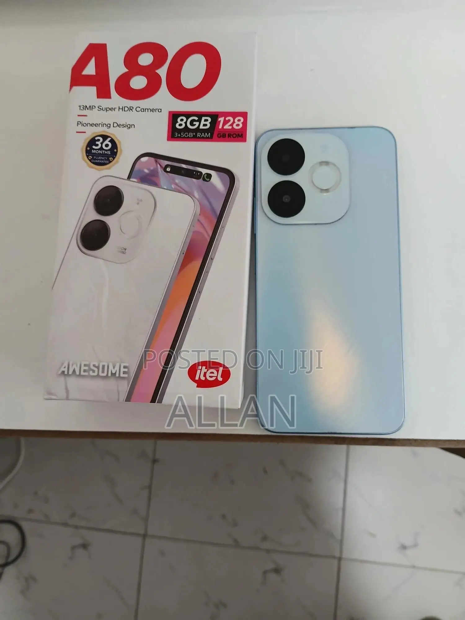 Itel A80 128 GB Blue