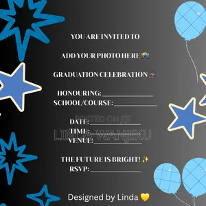 Elegant Invites — Birthday, Baby Shower Graduation