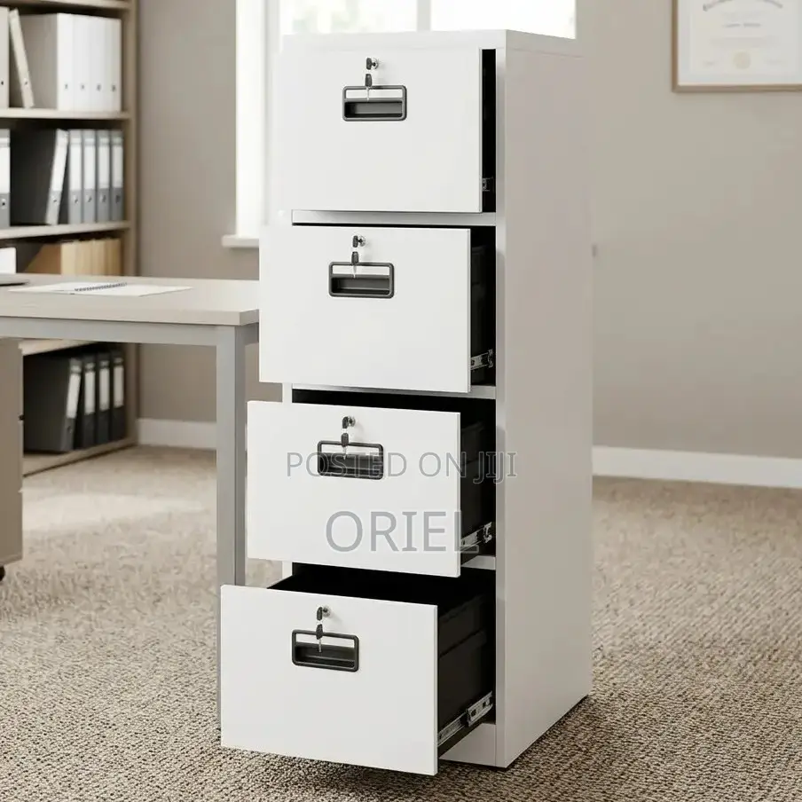 4-Drawer Metallic Office Document Cabinet Kenya – Filing Storage
