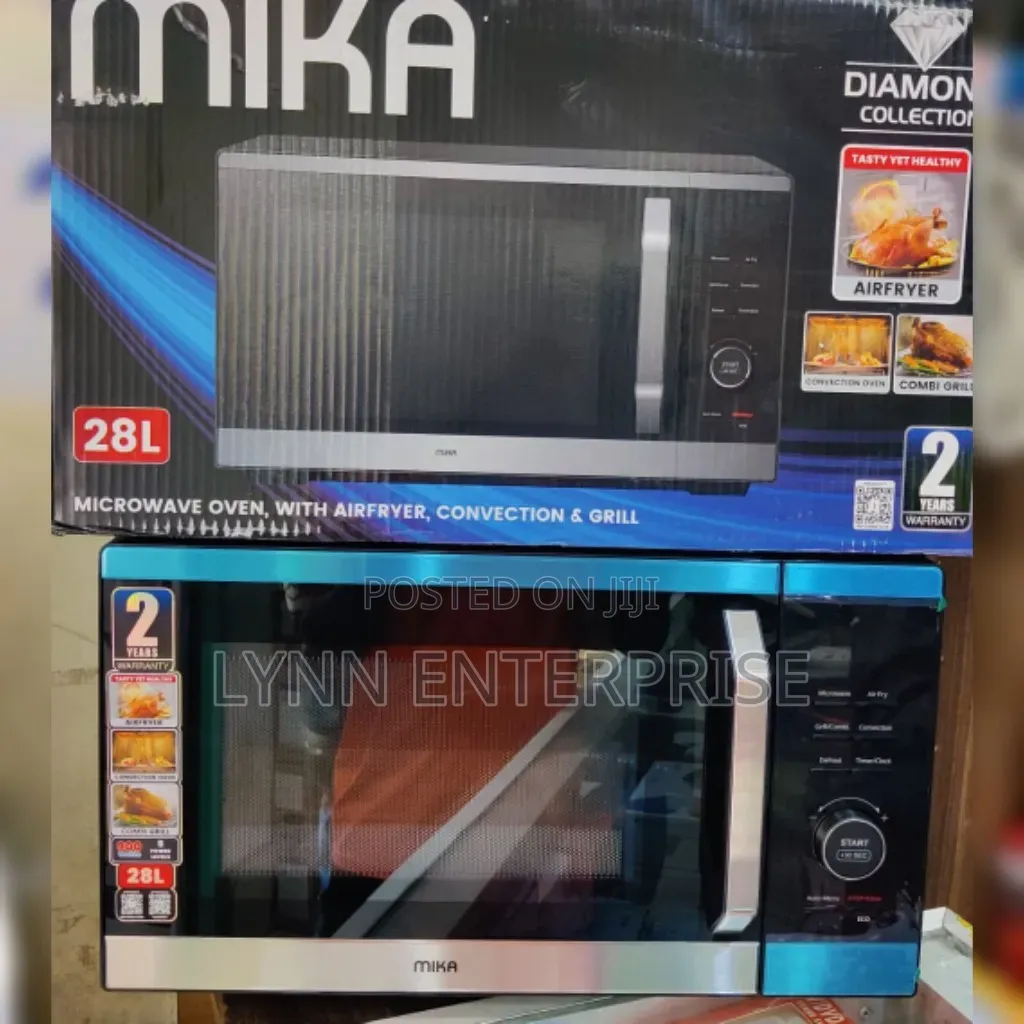 Mika Microwave Oven 28Litres Digital With Air Fryer, Convection,Grill