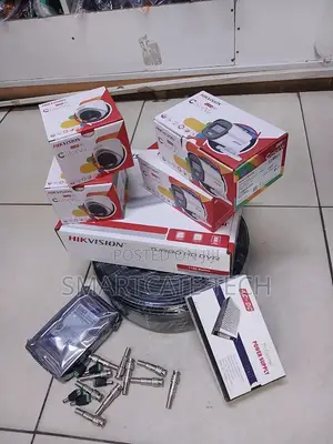 Hikvision 4CH DVR Night Color CCTV System – 2 Bullet + 2 Dome