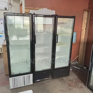 300l ( Black White) Display Fridge