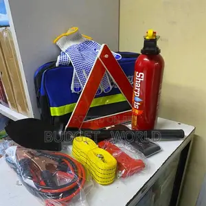 Roadside Safety Kit 9 PCS Universal Professional Car EmergencyTool Kit