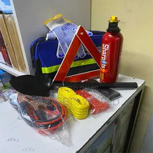 Roadside Safety Kit 9 PCS Universal Professional Car EmergencyTool Kit