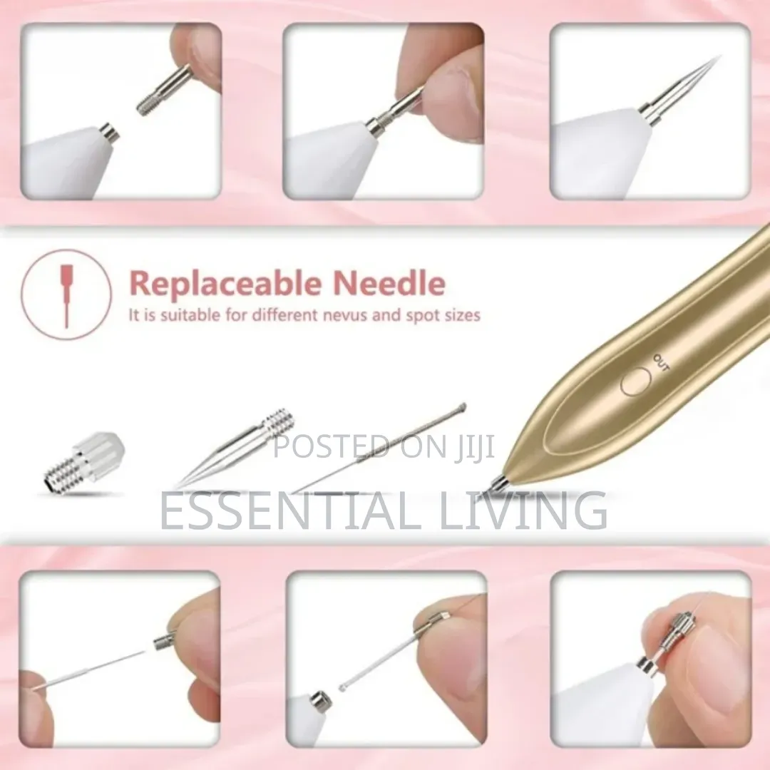 Rechargeable Mole Skin Tag Removal Pen Dark Spot Freckle Remover