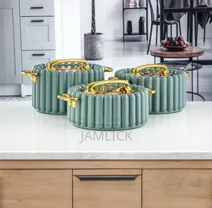 4pc Gold Star Hot Pot Set - Jf