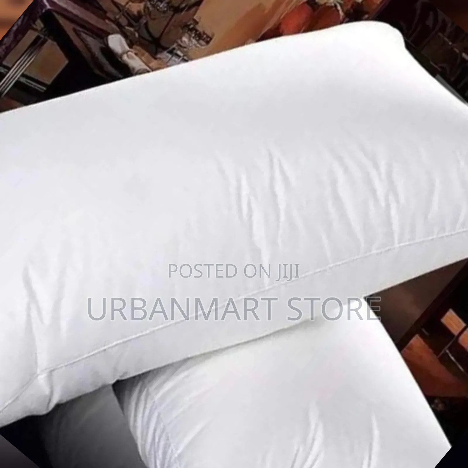 1kg Fiber Pillow Pair