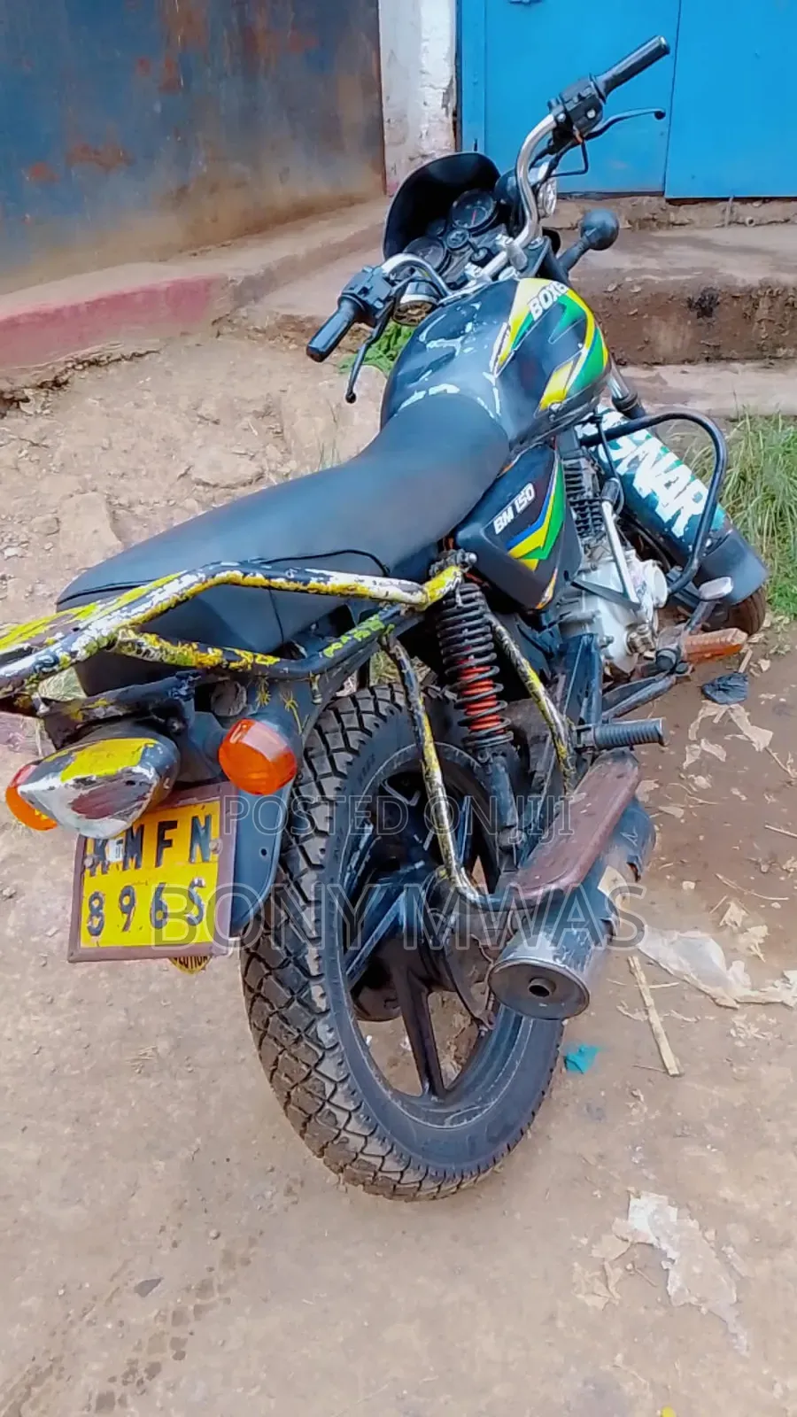Bajaj Boxer 150 UG 2022 Black