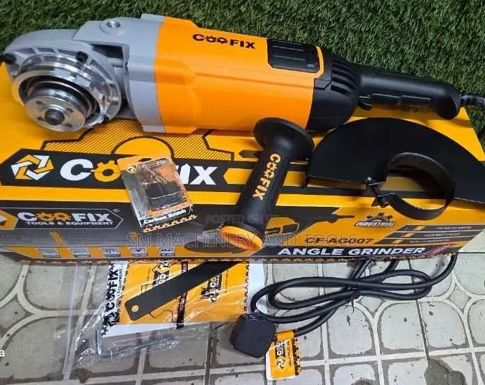 Coofix CF-AG007 2600W 9-Inch (230mm) Industrial Angle Grinder.