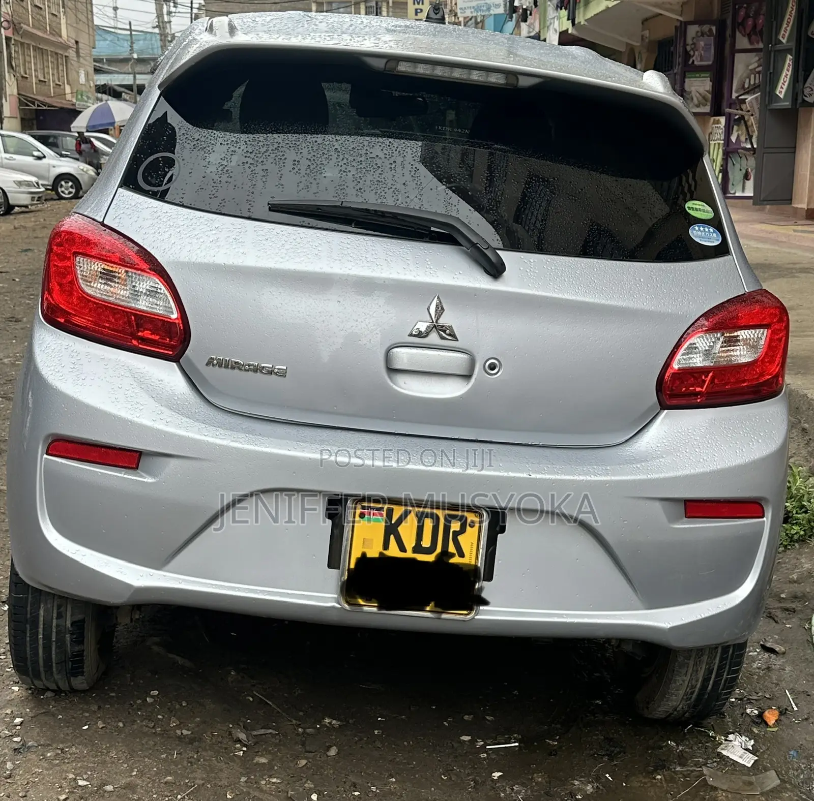 Mitsubishi Mirage ES 2017 Silver