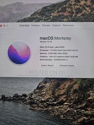 Desktop Computer Apple iMac 8GB Intel Core i5 SSD 1T