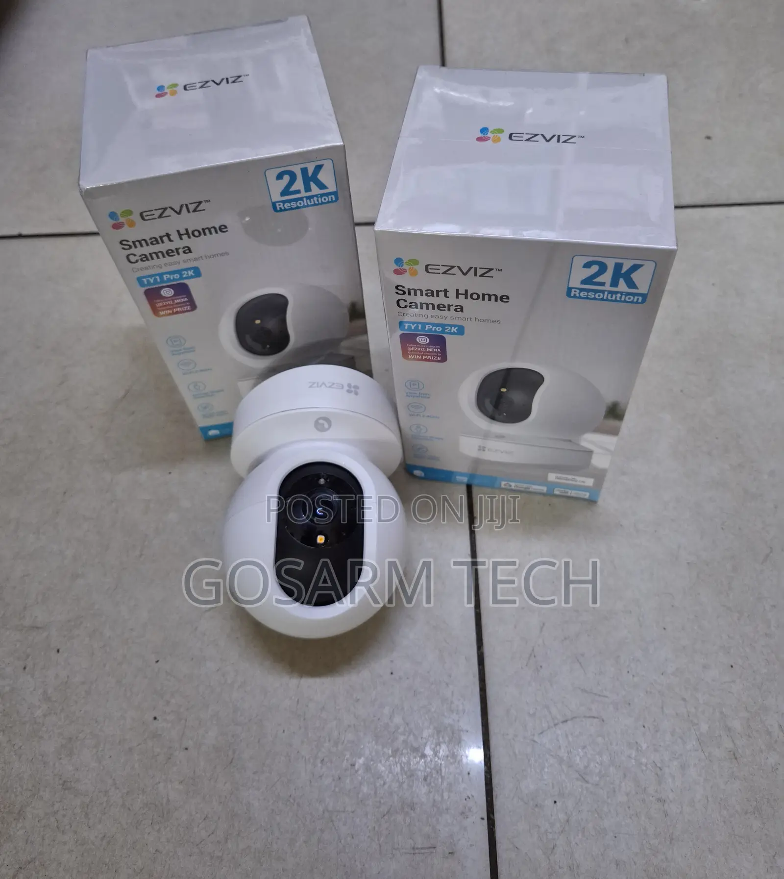 EZVIZ TY1 3MP Nanny Camera – WiFi Indoor CCTV, Human Detection