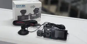 Car Black Box Dash Camera 3-Way DVR Video Recorder With Rear Cam