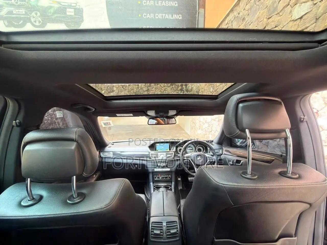 Mercedes-Benz E350 2015 Black