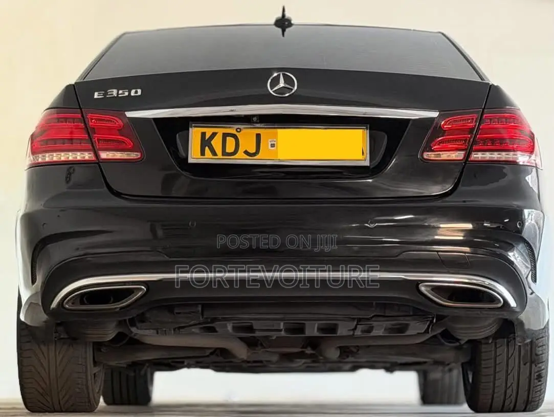 Mercedes-Benz E350 2015 Black