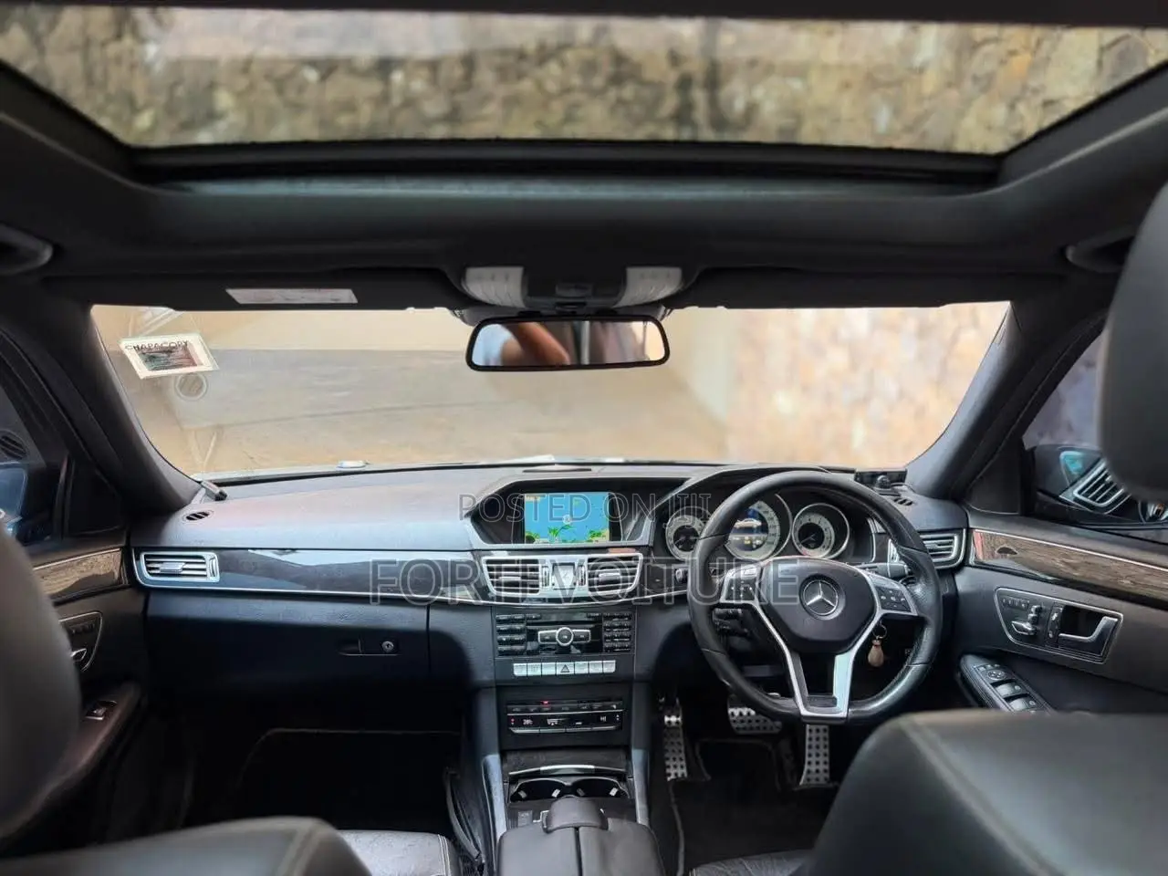 Mercedes-Benz E350 2015 Black