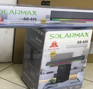 Solarmax SB-606 Soundbar Speaker – Powerful Bass Clear Sound