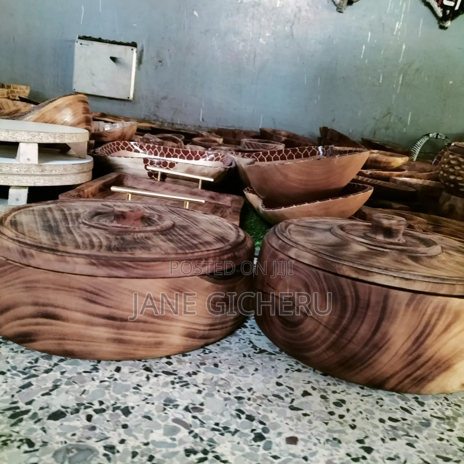 Wooden Pots