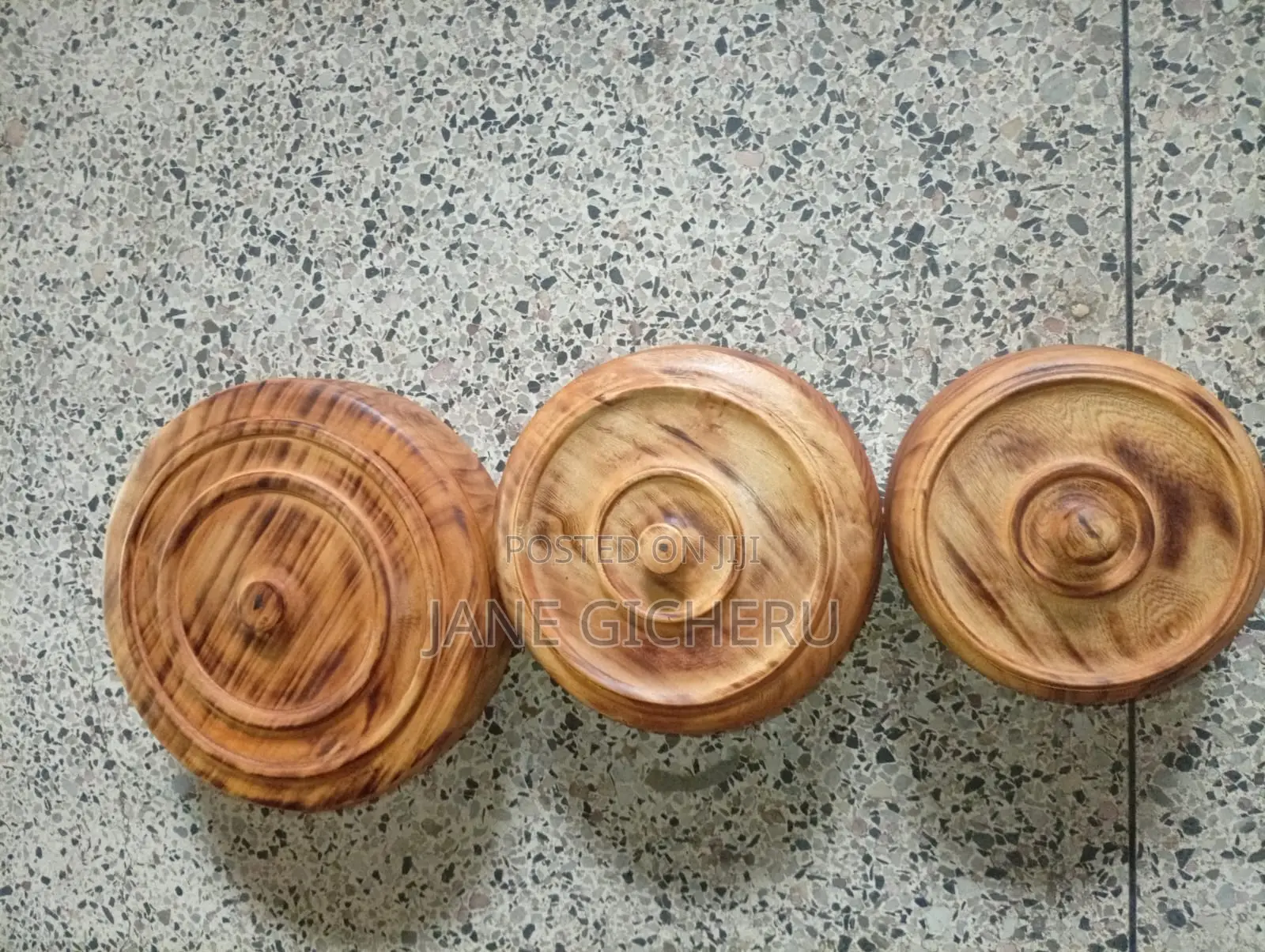 Wooden Pots