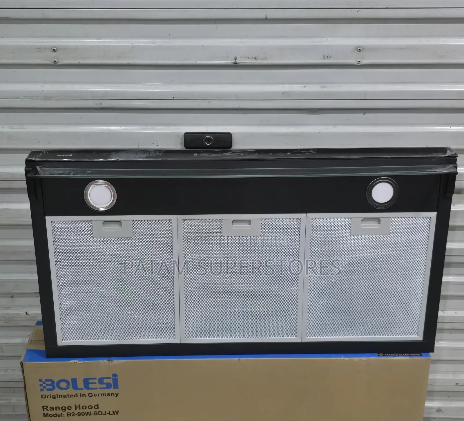 ​BOLESI Kitchen Range Hood – German Technology (Model: B2-90w-SDJ-Lw)