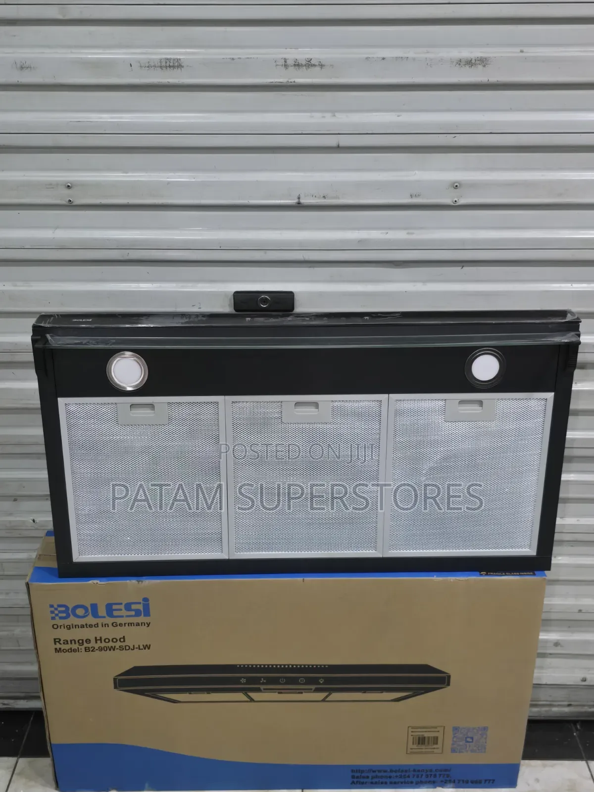 ​BOLESI Kitchen Range Hood – German Technology (Model: B2-90w-SDJ-Lw)
