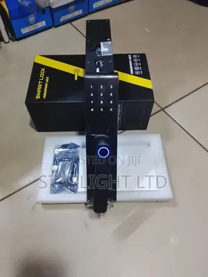 Secure Home Intelligent Smart Lock With Biometric Fingerprint Scanner