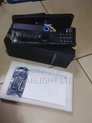 Smart Door Lock With Touchscreen Keypad Fingerprint Sensor