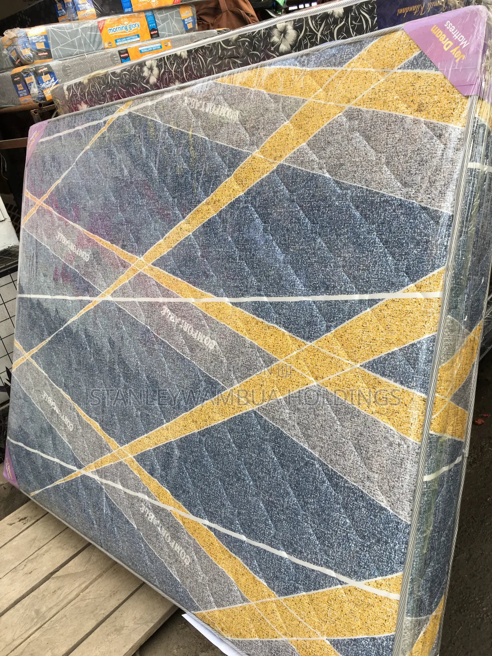 8", 5 by 6 High Density Mattress.
