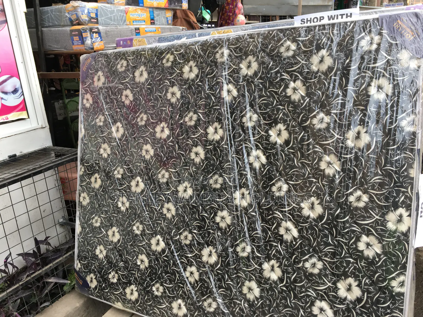 8", 5 by 6 High Density Mattress.