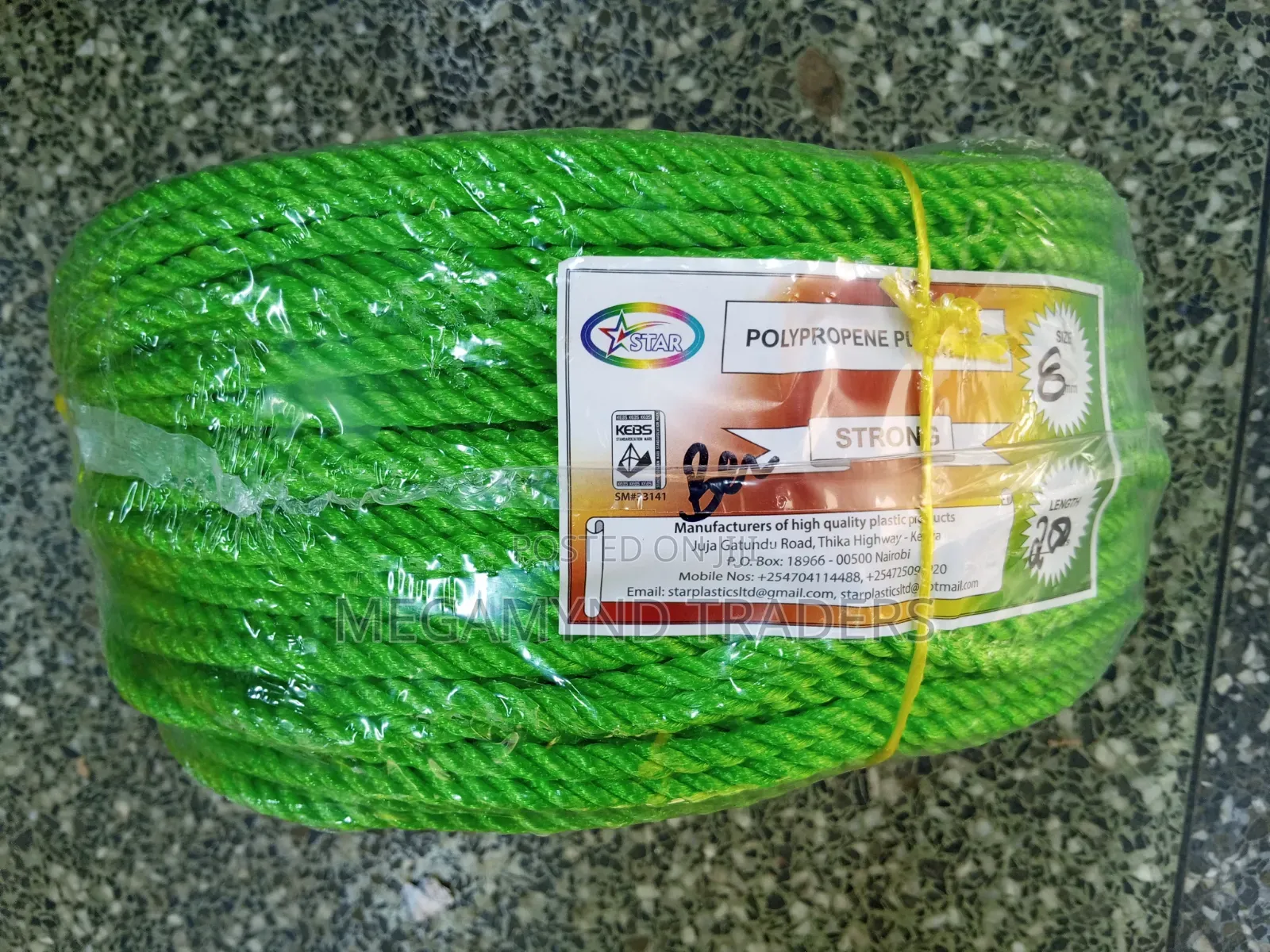 Polypropylene Rope – 200 Metres / Rope Strong 200 Meter