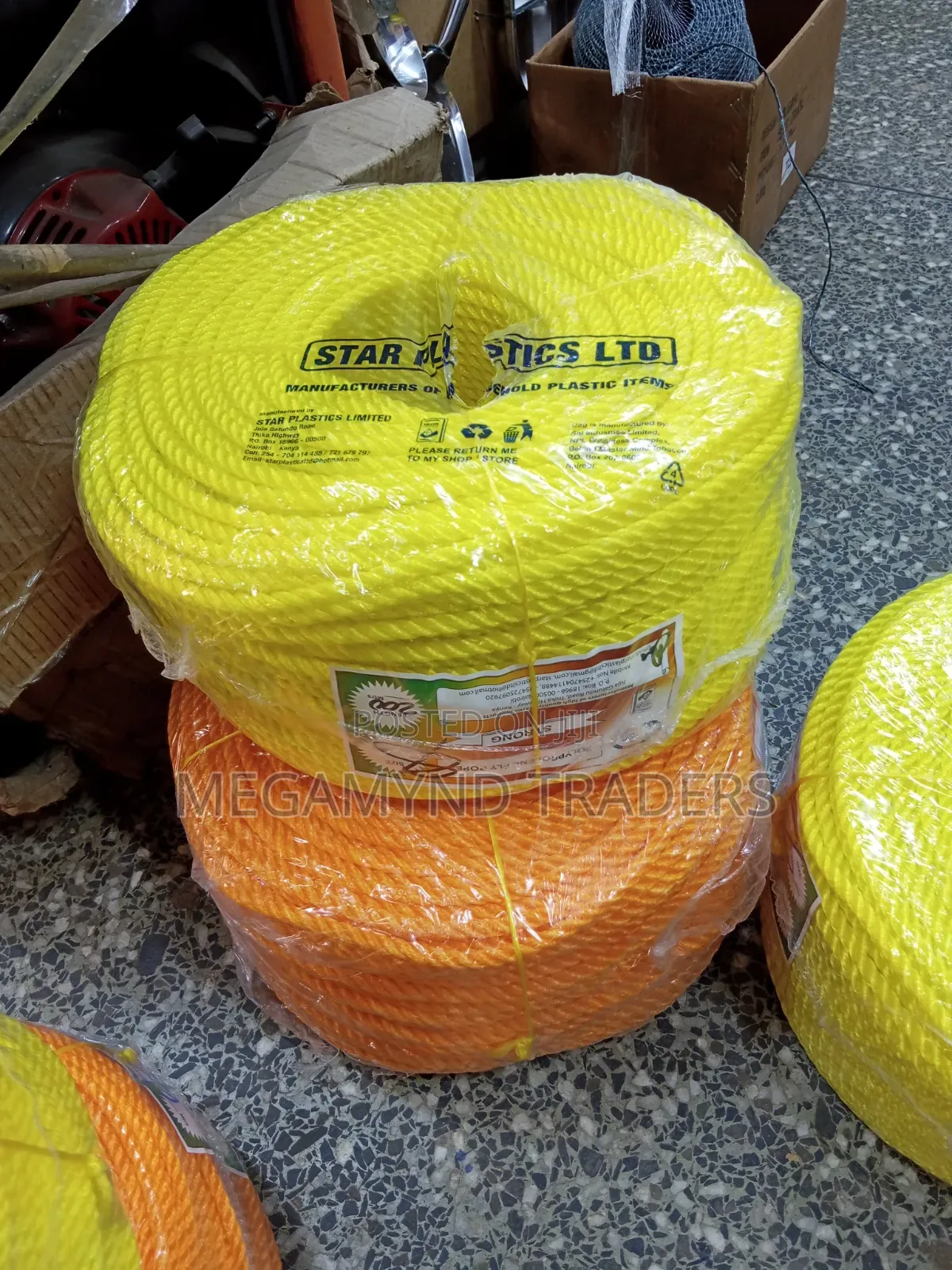 Polypropylene Rope – 200 Metres / Rope Strong 200 Meter