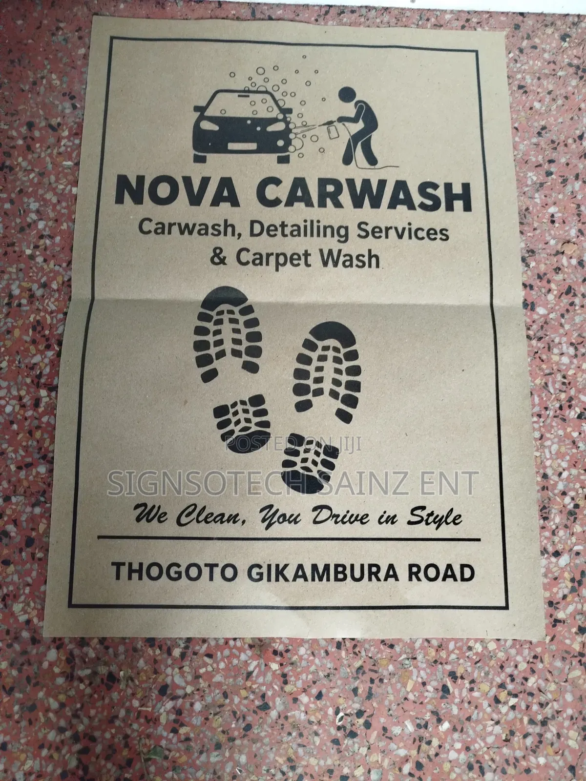 Custom Carmats Printing